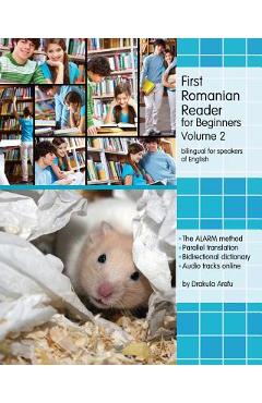 Poza produsului First Romanian Reader for Beginners, Volume 2: Bilingual for Speakers of English Level A2 - Drakula Arefu