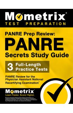 Coperta cărții 'Panre Prep Review: Panre Secrets Study Guide: Panre Review for the Physician Assistant National Recertifying'