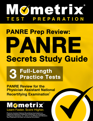 Coperta cărții 'Panre Prep Review: Panre Secrets Study Guide: Panre Review for the Physician Assistant National Recertifying'