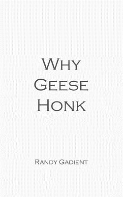 Coperta cărții 'Why Geese Honk: The Power of Encouragement - Randy Gadient'