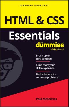 HTML & CSS Essentials for Dummies - Paul Mcfedries