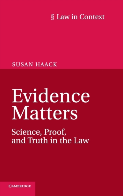 Evidence Matters - Susan Haack