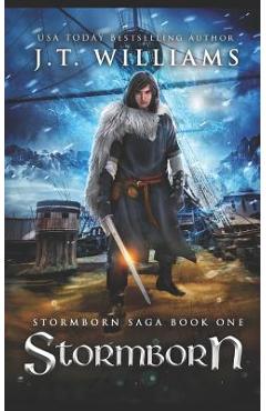 Coperta cărții 'Stormborn: A Tale of the Dwemhar - J. T. Williams'