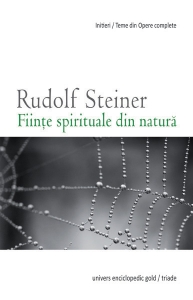 Coperta cărții 'Fiinte spirituale din natura - Rudolf Steiner'