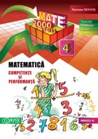Coperta cărții 'Matematica cls 4. Competente si performanta - Mariana Mogos'