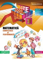 Coperta cărții 'Matematica cls 3. Competente si performanta - Mariana Mogos'