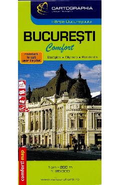 Poza produsului Bucuresti. Harta laminata