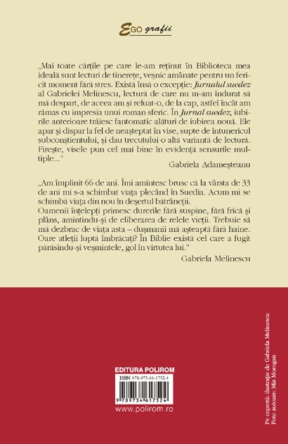 Jurnal suedez V (2003-2008) - Gabriela Melinescu