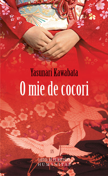 Coperta cărții 'O mie de cocori - Yasunari Kawabata'