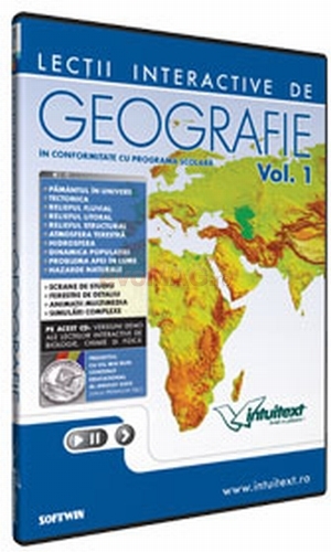 Coperta cărții 'Lectii interactive de geografie, vol I'