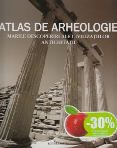 Coperta cărții 'Atlas de arheologie'
