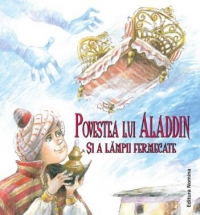 Coperta cărții 'Povestea lui Aladdin si a lampii fermecate'