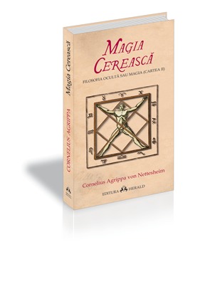 Coperta cărții 'Magia cereasca - Cornelius Agrippa von Nettesheim'