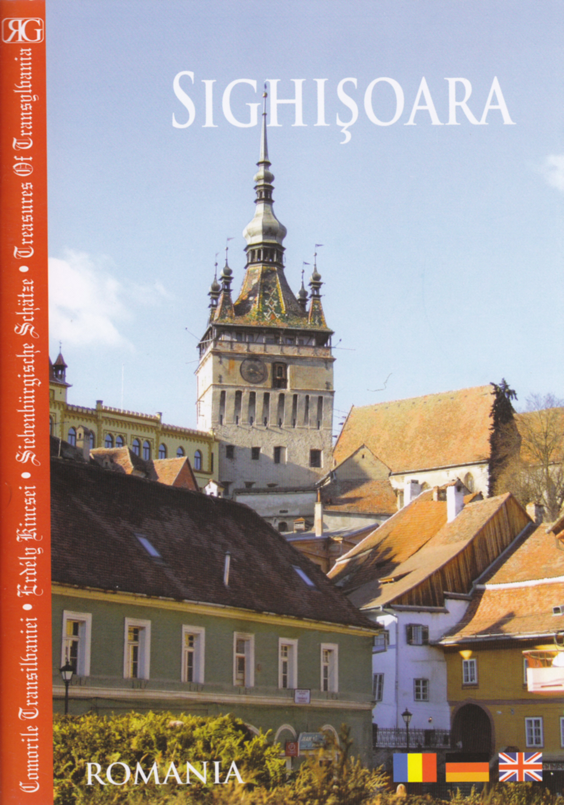 Coperta cărții 'Sighisoara - Romana, Engleza, Germana - Romghid'