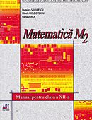 Coperta cărții 'Matematica Cls 12 M2 - Dumitru Savulescu, Mirela Moldoveanu'