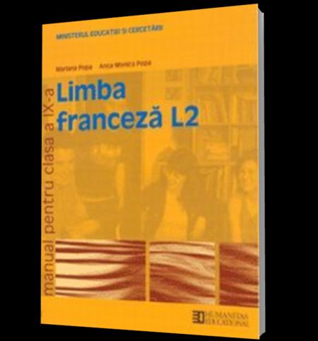 Coperta cărții 'Franceza Cls 9 L2 - Mariana Popa, Anca Monica Popa'