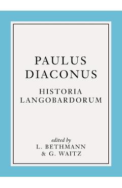 Coperta cărții 'Historia Langobardorum - Paulus Diaconus'