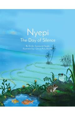 Coperta cărții 'Nyepi: The Day of Silence - Emiko Saraswati Susilo'