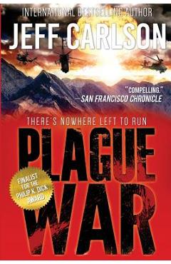 Coperta cărții 'Plague War - Jeff Carlson'