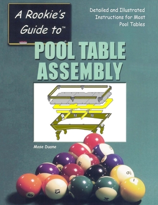 Coperta cărții 'Pool Table Assembly: Detailed and Illustrated Instructions for Most Pool Tables - Mose Duane'
