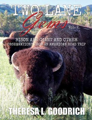 Two Lane Gems, Vol. 2: Bison are Giant and Other Observations from an American Road Trip - Theresa L. Goodrich