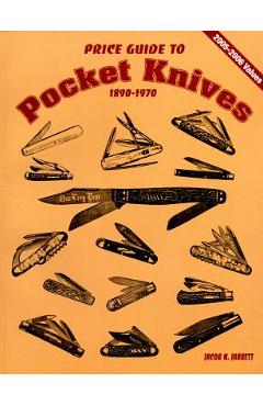 Coperta cărții 'Price Guide to Pocket Knives: 1890 - 1970 - Jacob N. Jarrett'