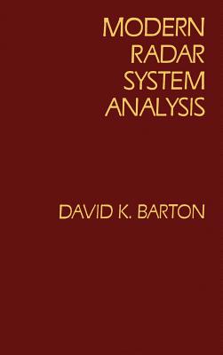 Modern Radar System Analysis - David K. Barton