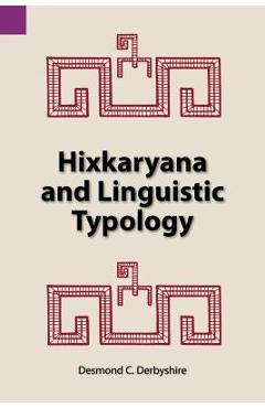 Coperta cărții 'Hixkaryana and Linguistic Typology - Desmond C. Derbyshire'
