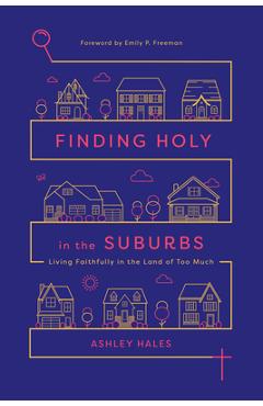 Coperta cărții 'Finding Holy in the Suburbs: Living Faithfully in the Land of Too Much - Ashley Hales'