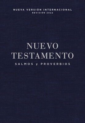 Nvi, Nuevo Testamento de Bolsillo, Con Salmos Y Proverbios, Tapa Rústica, Azul Añil - Vida