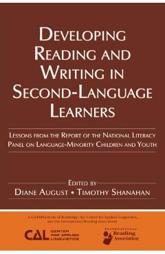 Coperta cărții 'Developing Reading and Writing in Second-Language Learners: Lessons from the Report of the National Literacy Panel on'