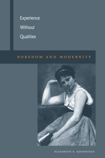 Experience Without Qualities: Boredom and Modernity - Elizabeth S. Goodstein