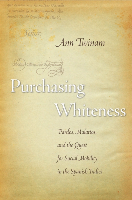 Purchasing Whiteness: Pardos, Mulattos, and the Quest for Social Mobility in the Spanish Indies - Ann Twinam