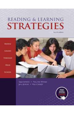 Coperta cărții 'Reading and Learning Strategies - Lenski Et Al'