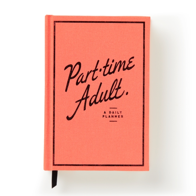Part-Time Adult Undated Daily Planner - Brass Monkey