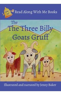 Coperta cărții 'The Three Billy Goats Gruff: Illustrated and narrated by Jenny Baker - Jenny Baker'