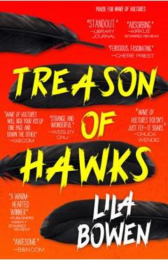 Coperta cărții 'Treason of Hawks - Lila Bowen'