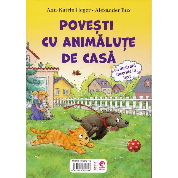 Cel mai curajos arici. Povesti cu animalute de casa - Ann Katrin Heger, Elke Broska, Alexander Bux