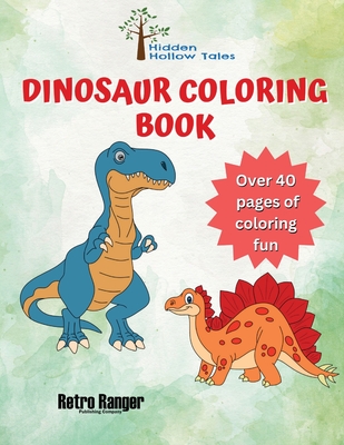 Hidden Hollow Tales Dinosaur Coloring Book - Michael Murphy