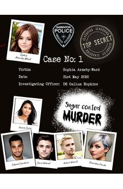 Poza produsului Case 1 - Sugar Coated Murder: The Blue Coconut - Cold Case Mystery Crime Police File Game - Blue Coconut