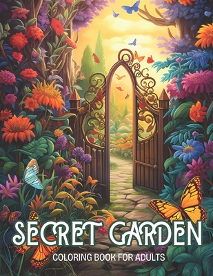 Secret Garden Coloring Book for Adults: Stress Relief Beautiful Landscapes Coloring Book for Adults, Perfect for Relaxation - 50 Coloring Pages - Artful Palette