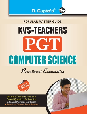 KVS Teachers (PGT) Computer Science Exam Guide - Rph Editorial Board