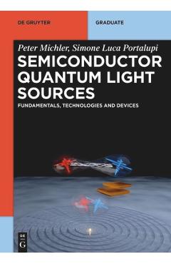 Coperta cărții 'Semiconductor Quantum Light Sources: Fundamentals, Technologies and Devices - Peter Michler'