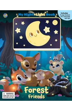 Poza produsului Forest Friends Night Light Book - Phidal Publishing