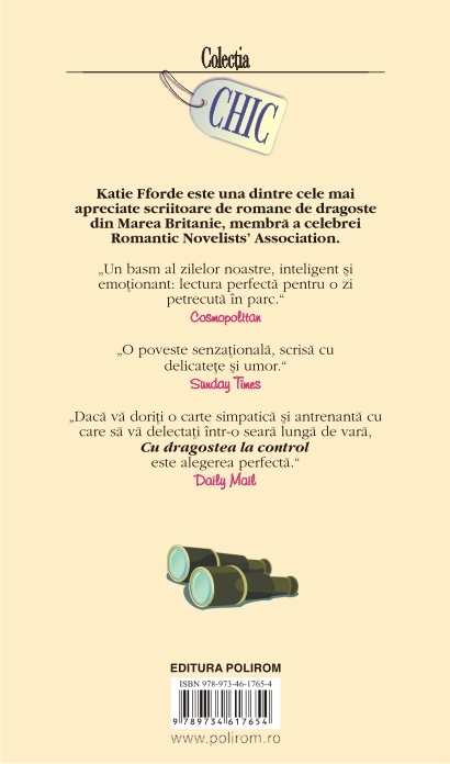 Coperta cărții 'Cu dragostea la control - Katie Fforde'