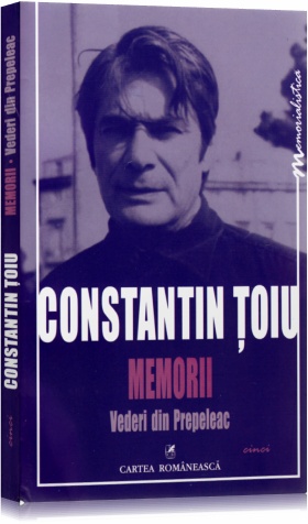 Coperta cărții 'Memorii. Vederi din perpeleac - Constantin Toiu'