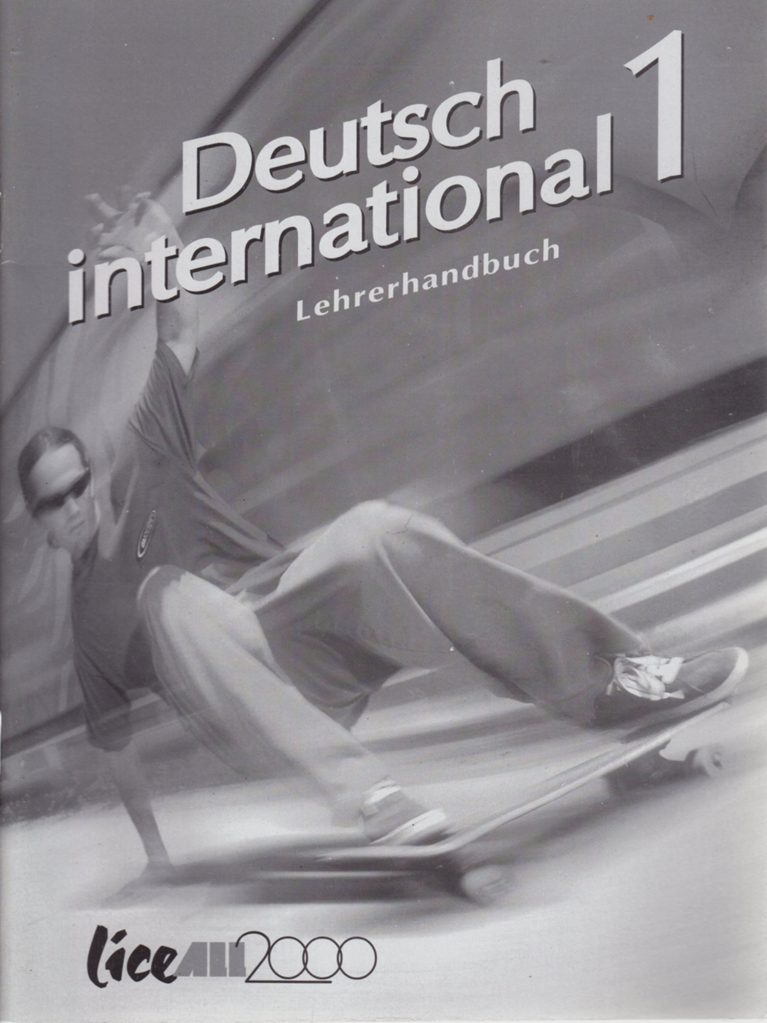 Coperta cărții 'Deutsch International 1 Lehrerhandbuch Germana Cls 9'