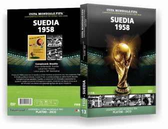 Coperta cărții 'Cupa mondiala FIFA - Suedia 1958'