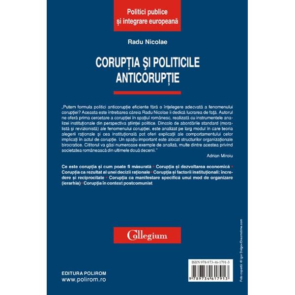 Coruptia si politicile anticoruptie - Radu Nicoale