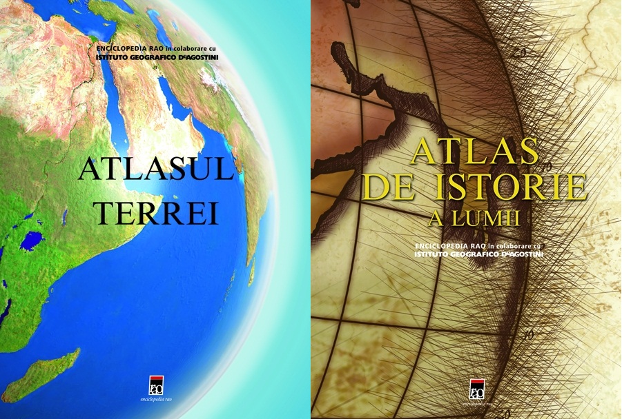 Set Atlasul Terrei + Atlas de istorie a lumii